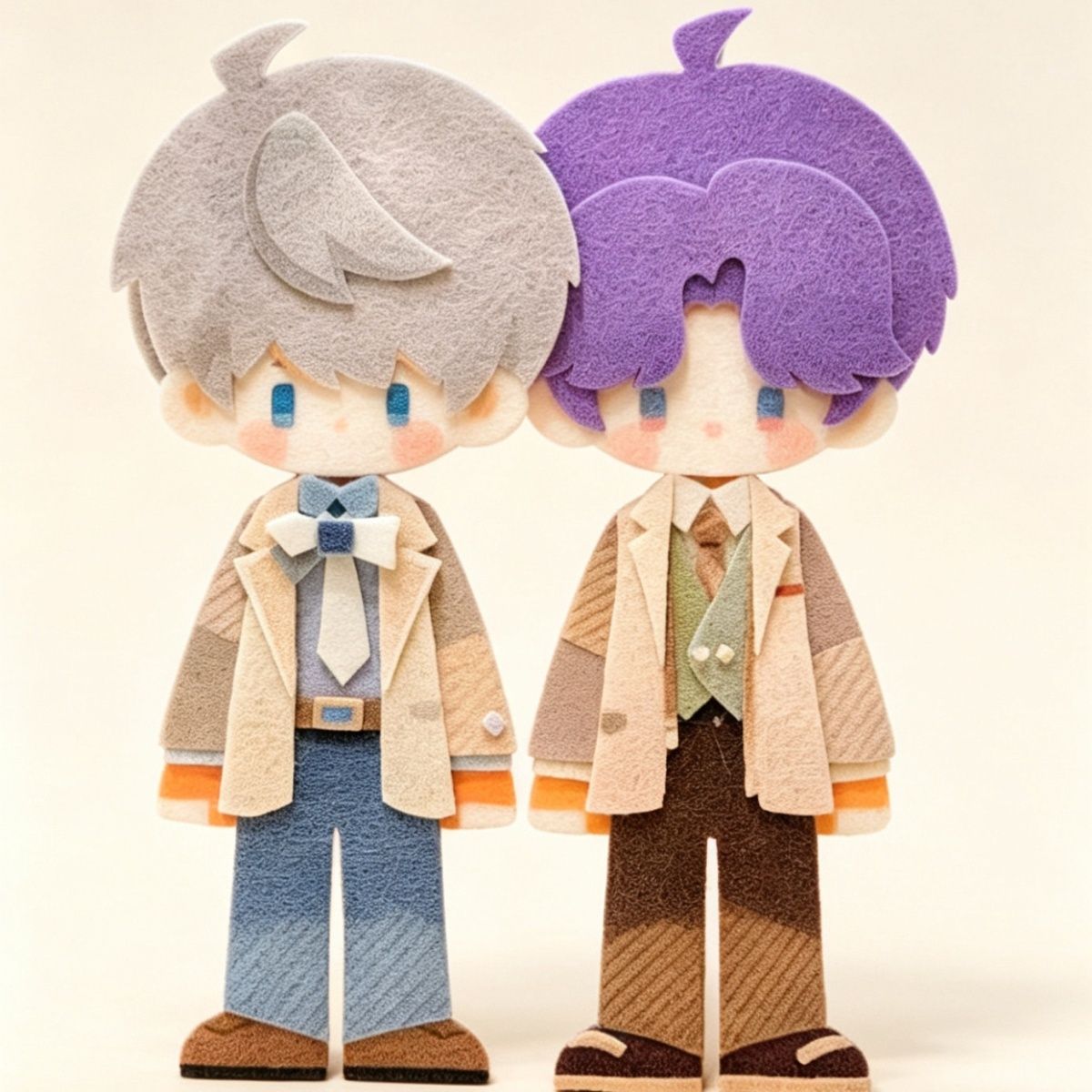 Men Accessories For Gift - Portachiavi in tessuto non tessuto Love