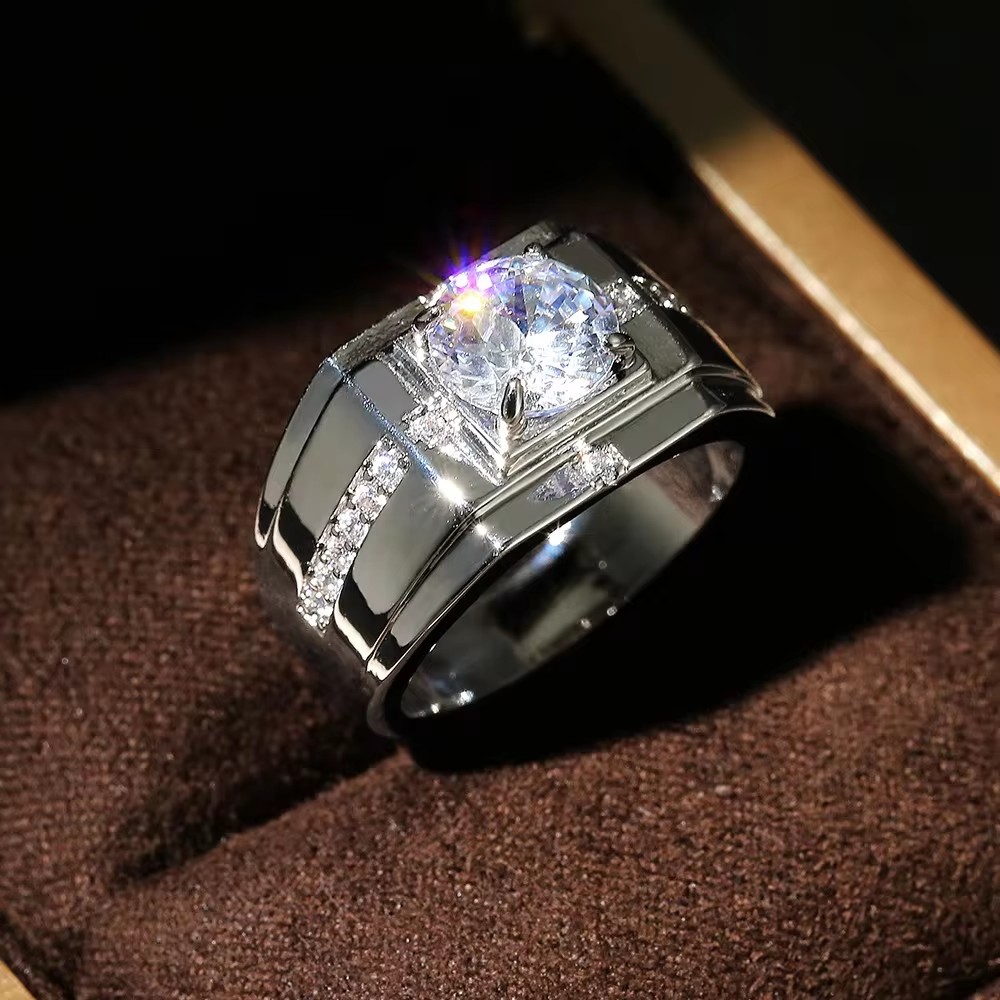 Men'S Accessories Luxury Brands - Huitan splendidi fedi nuziali da uomo