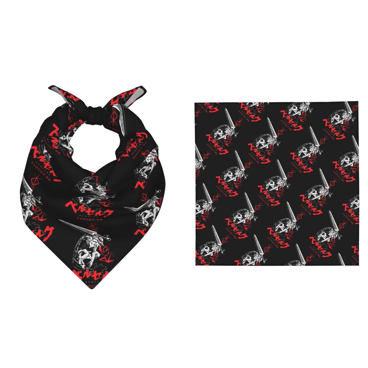 Men Accessories Brand - Bandana B-Berserks 55CM per Feste e