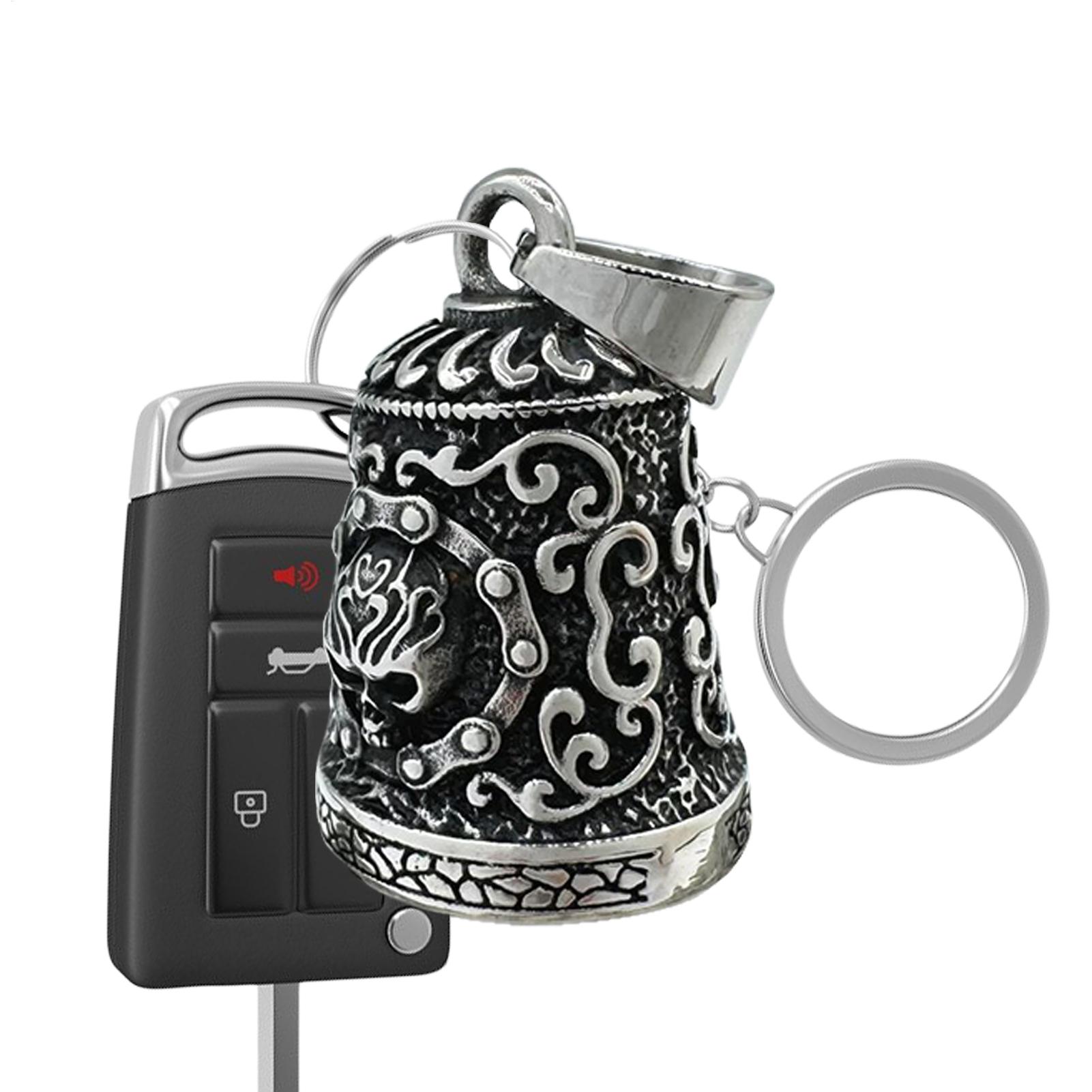 Men Accessories Chain - Campanello a forma di teschio, decorazione