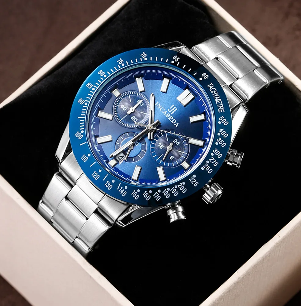 Men'S Accessories Luxury Brands - INCASEDA Orologi da uomo Marchio di