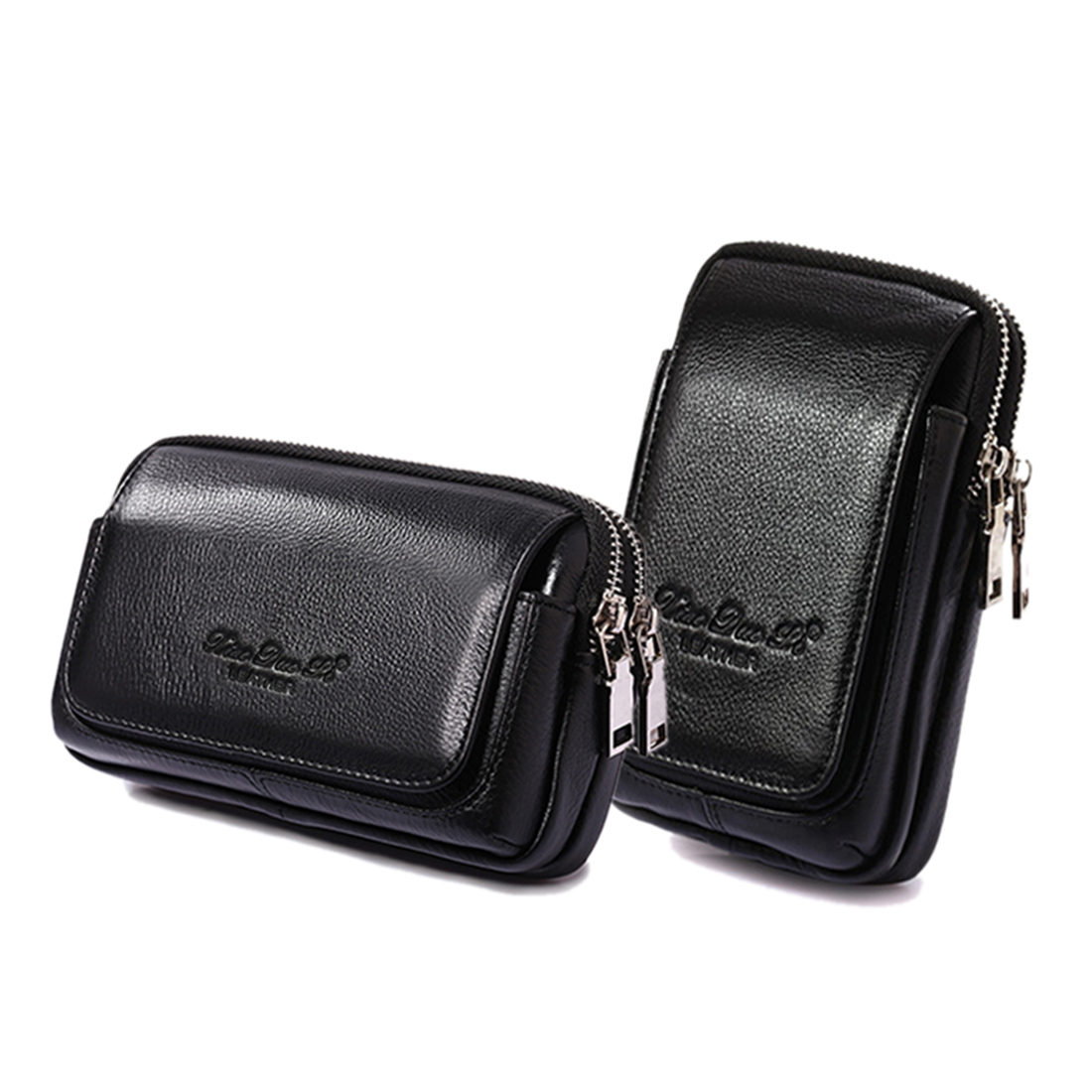Men Accessories Box - Marsupio da uomo in vera pelle