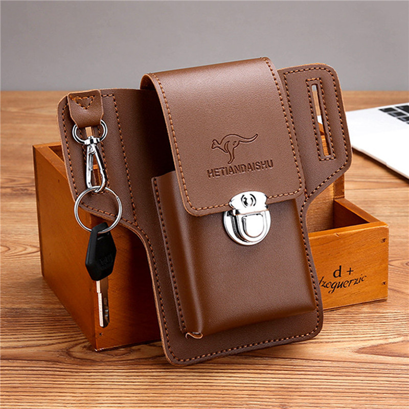 Men Accessories Box - Borsa da cintura per telefono per