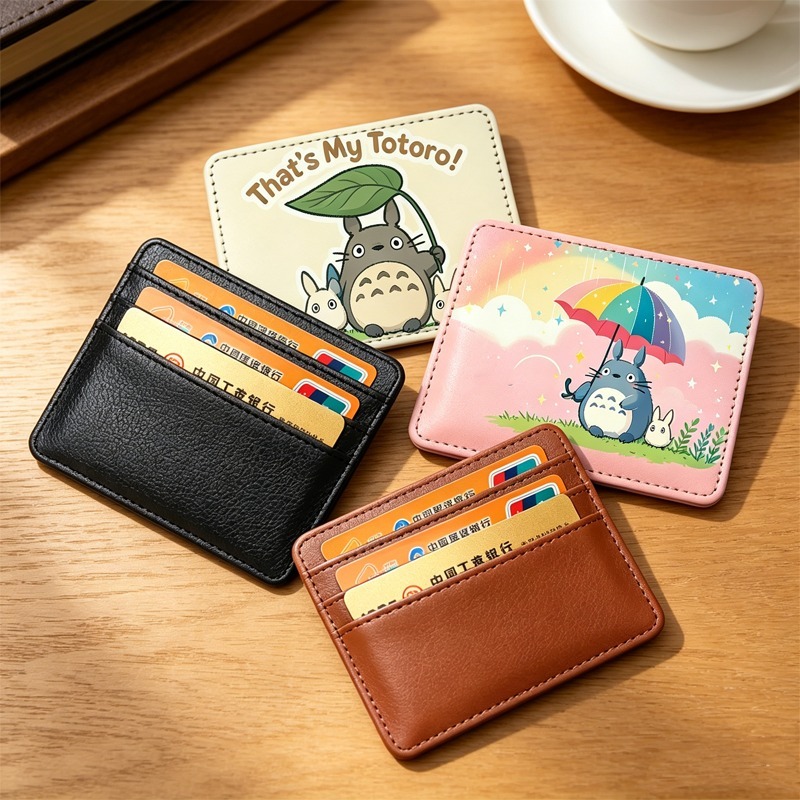 Men Accessories Box - Portafoglio Sottile Totoro per Carte d'Identità