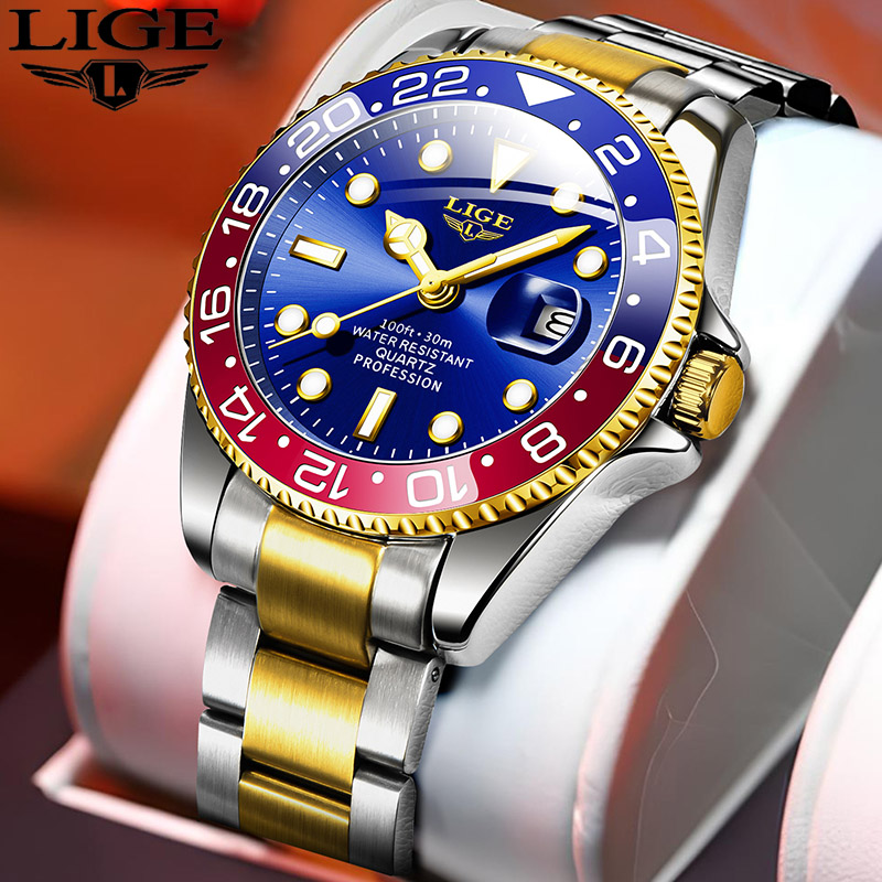 Men'S Accessories Luxury Brands - LIGE 2025 nuovissimo orologio da uomo