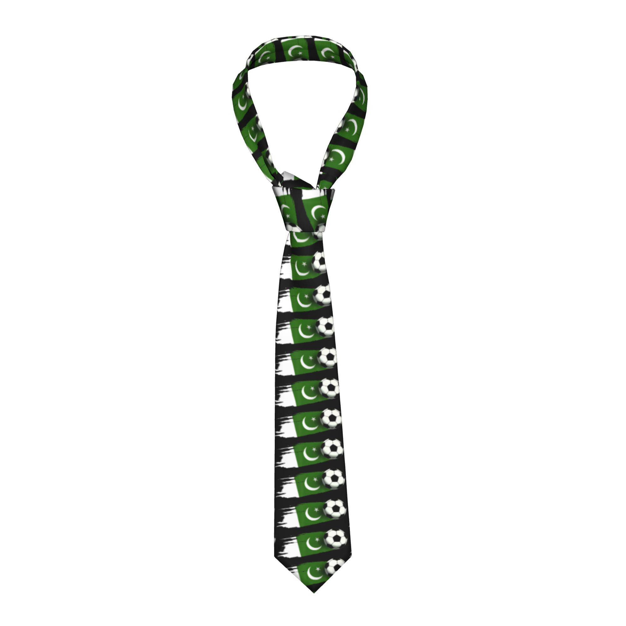 Men Accessories In Pakistan - Cravatta da uomo con bandiera del