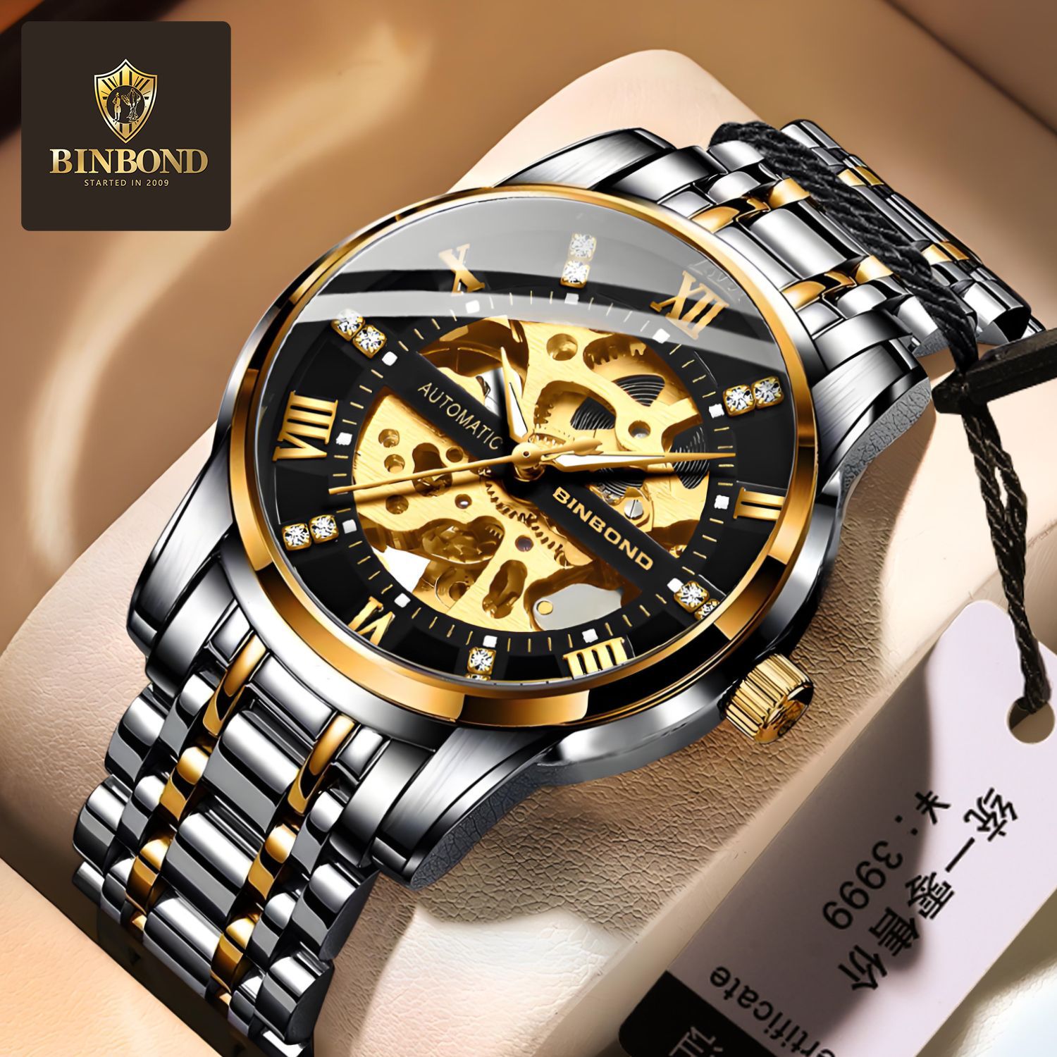 Bindond Orologi meccanici auto - Men'S Accessories Luxury Brands recensione e prezzo