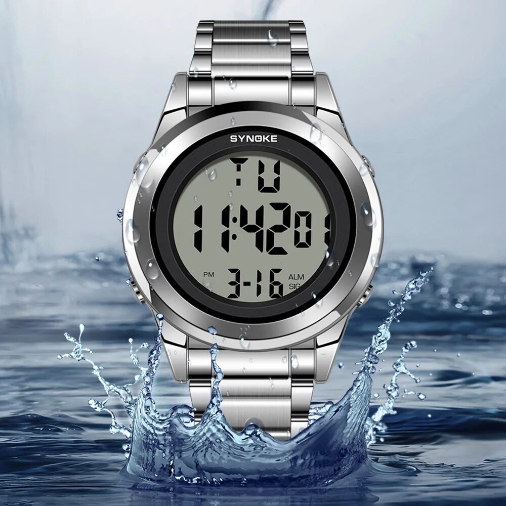 SYNOKE Top Brand Luxury Alarm  - Men'S Accessories Luxury Brands recensione e prezzo