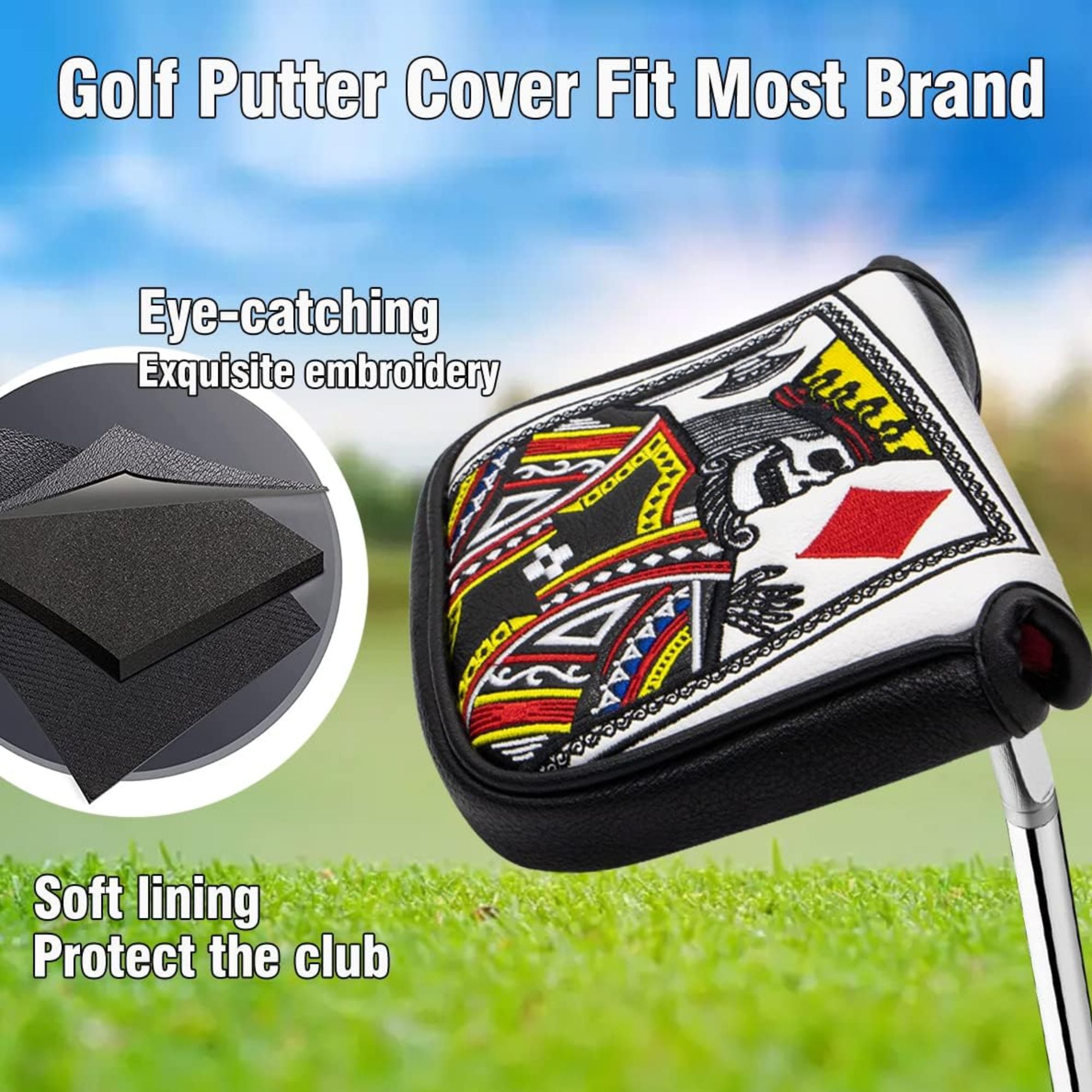 Putter con mazzuolo ricamato K - Men Accessories Brand recensione e prezzo