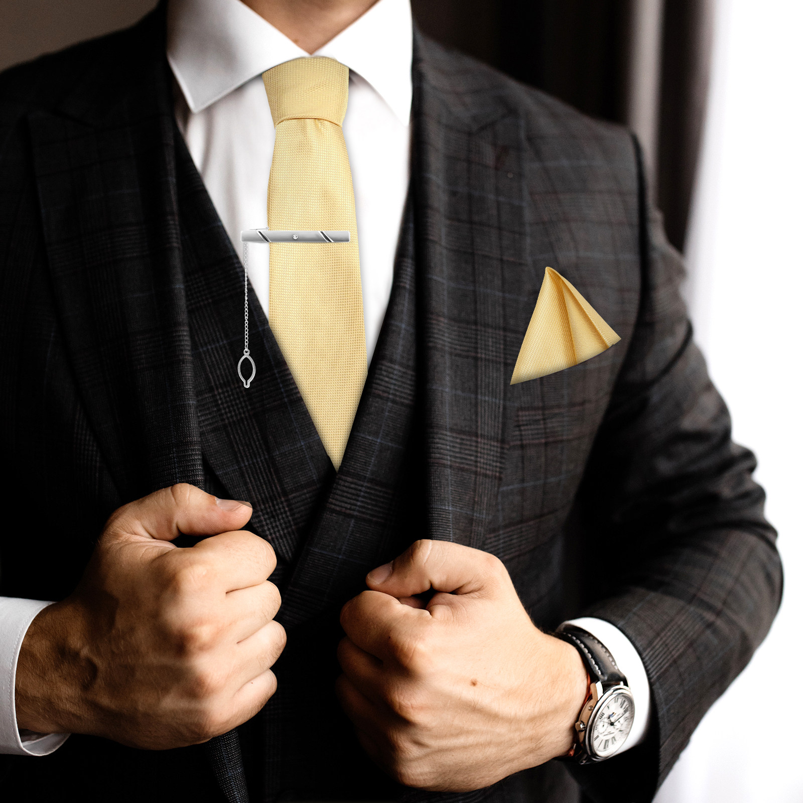 Set di 5 cravatte: Cravatta, F - Tie Clip Set recensione e prezzo
