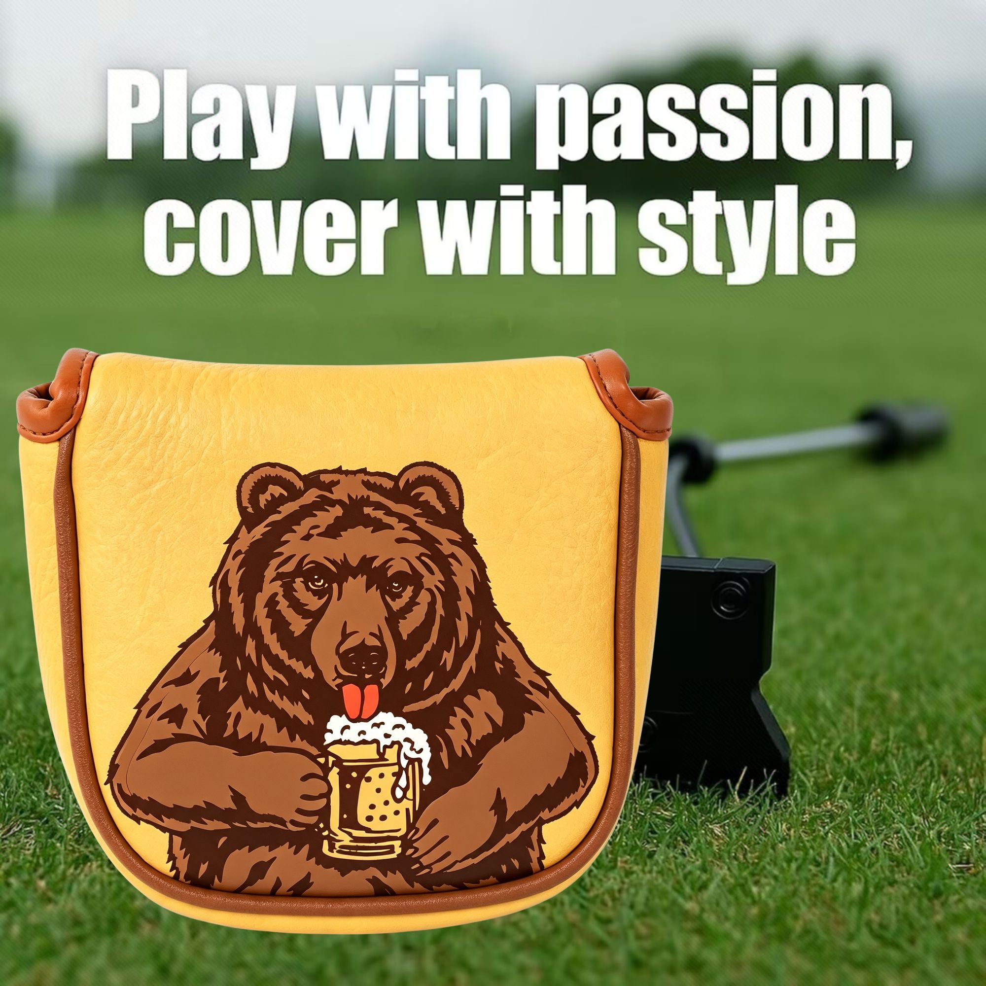 Copritesta da golf ricamato co - Men'S Accessories Designer recensione e prezzo