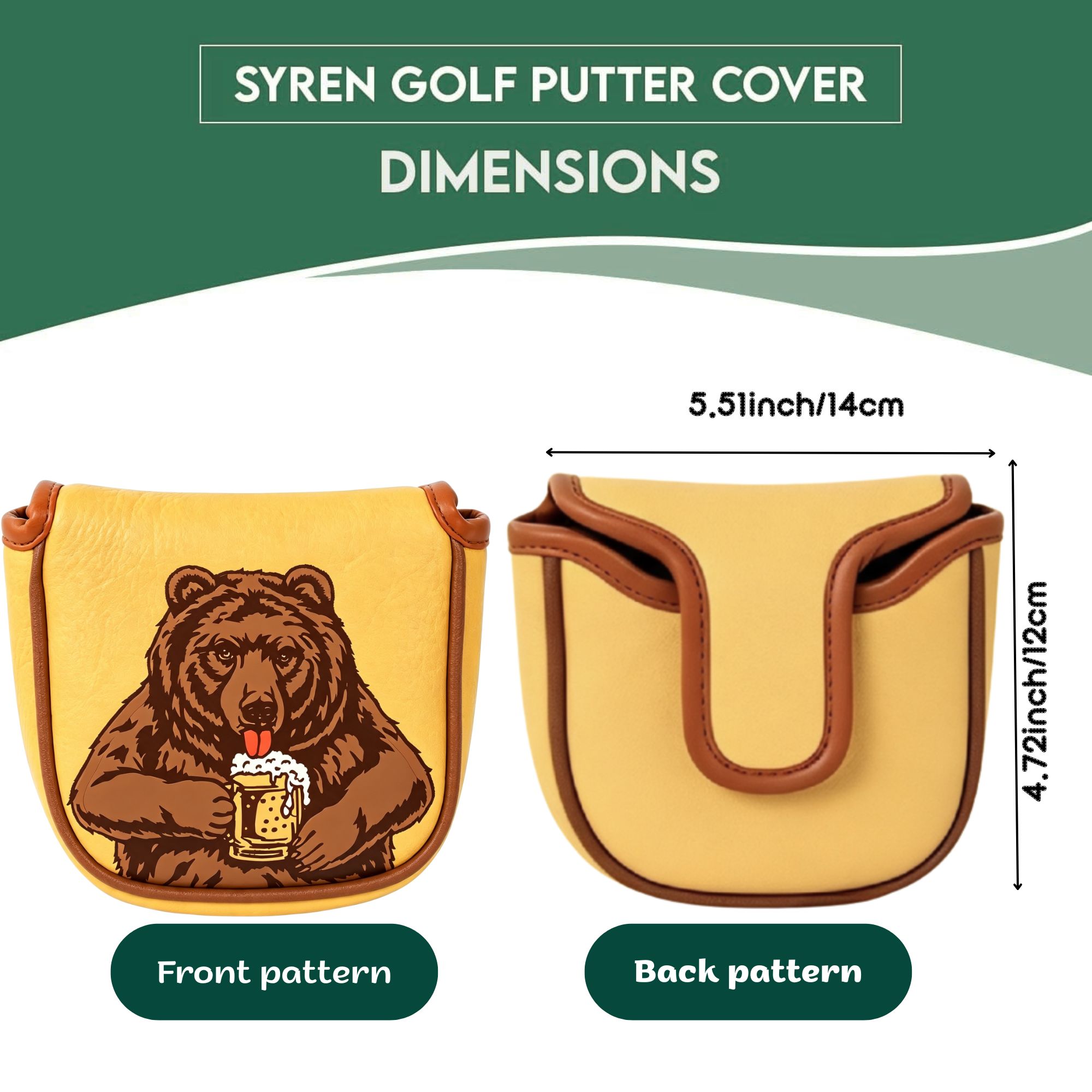 Copritesta da golf ricamato co - Men'S Accessories Designer recensione e prezzo