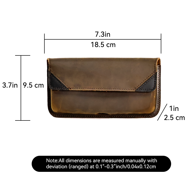 Marsupio da uomo in vera pelle - Men Accessories Box recensione e prezzo