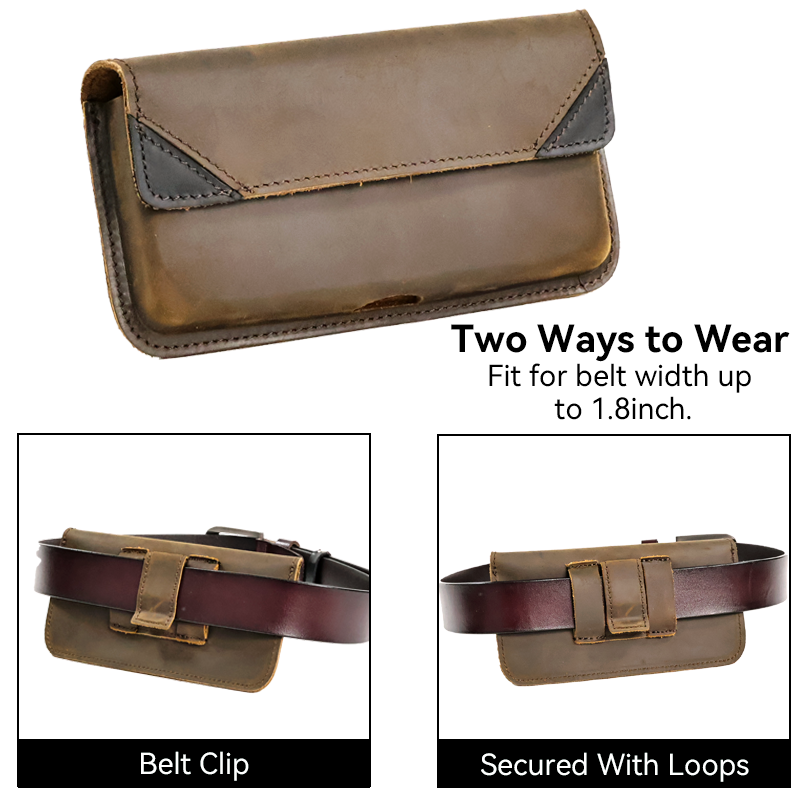 Marsupio da uomo in vera pelle - Men Accessories Box recensione e prezzo