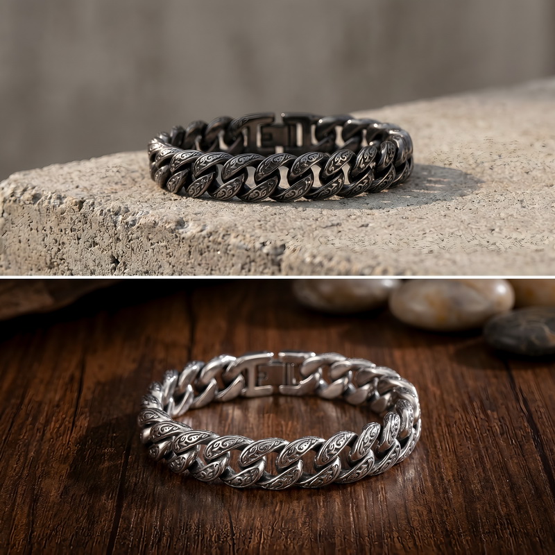 Bracciale da Uomo 13MM Largo i - Men Accessories Bd recensione e prezzo