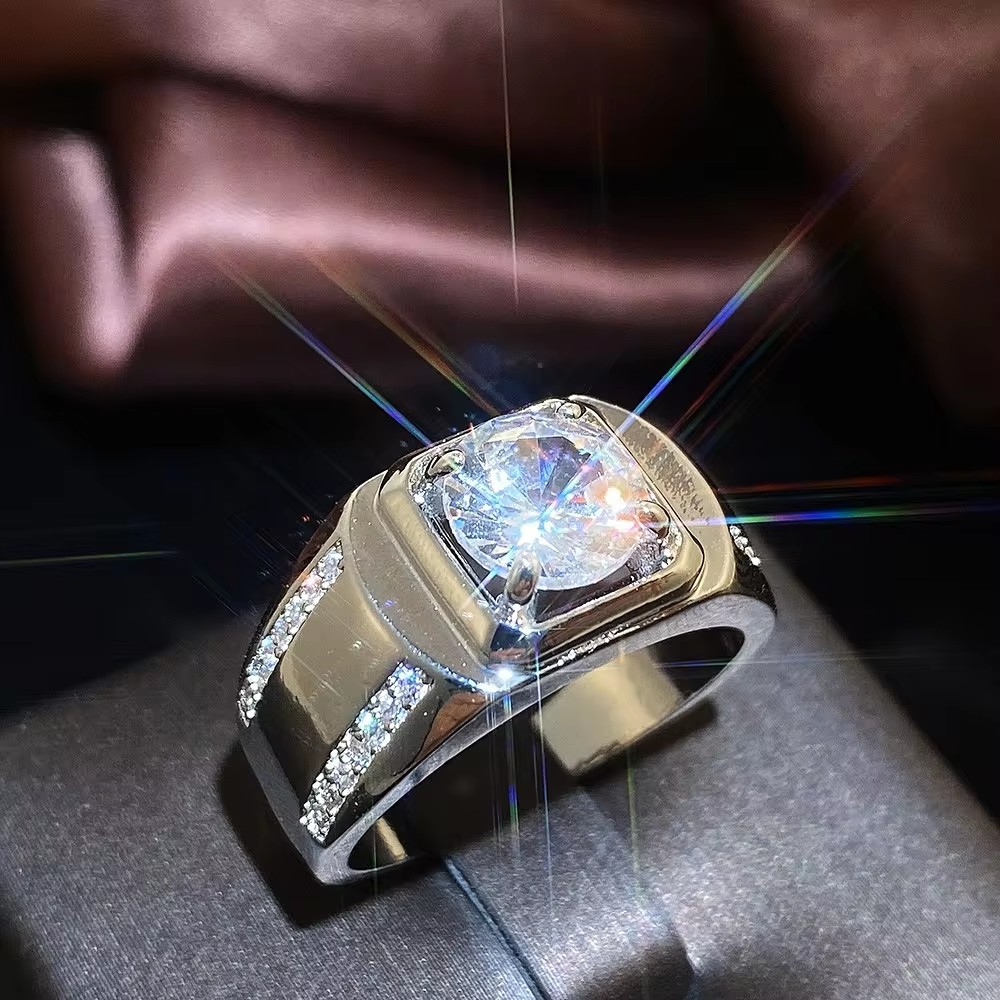 Huitan splendidi fedi nuziali  - Men'S Accessories Luxury Brands recensione e prezzo