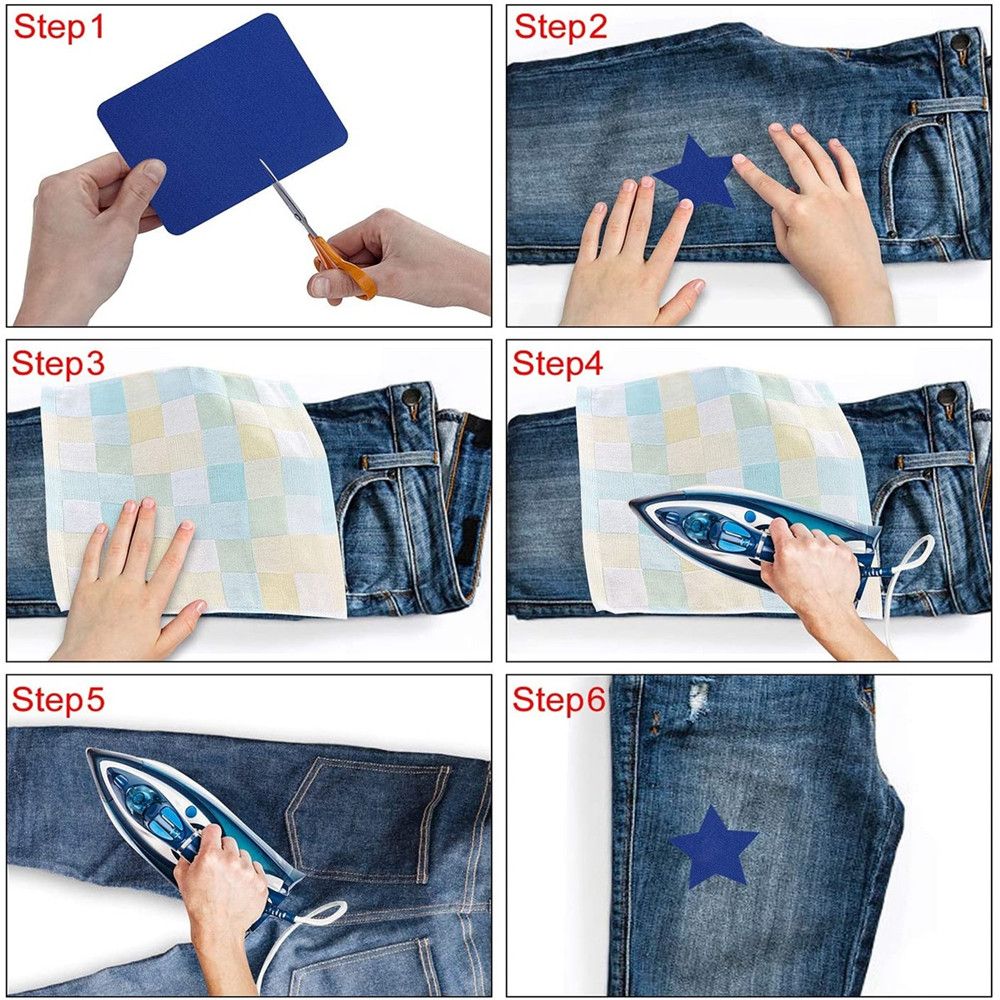 Jeans ferro sulle toppe ripara - Men'S Accessories For Jeans recensione e prezzo