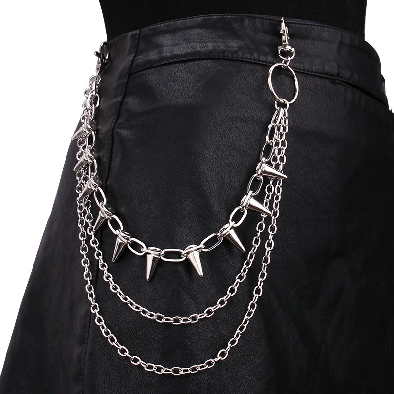 Hip Hop Punk Rock Pantaloni in - Men'S Accessories For Jeans recensione e prezzo