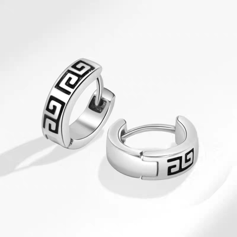 Orecchini in argento alla moda - Men'S Accessories High End recensione e prezzo