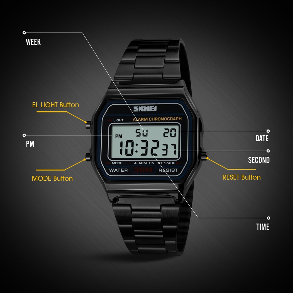 Skmei Top Brand Sport Orologi  - Men'S Accessories Luxury Brands recensione e prezzo