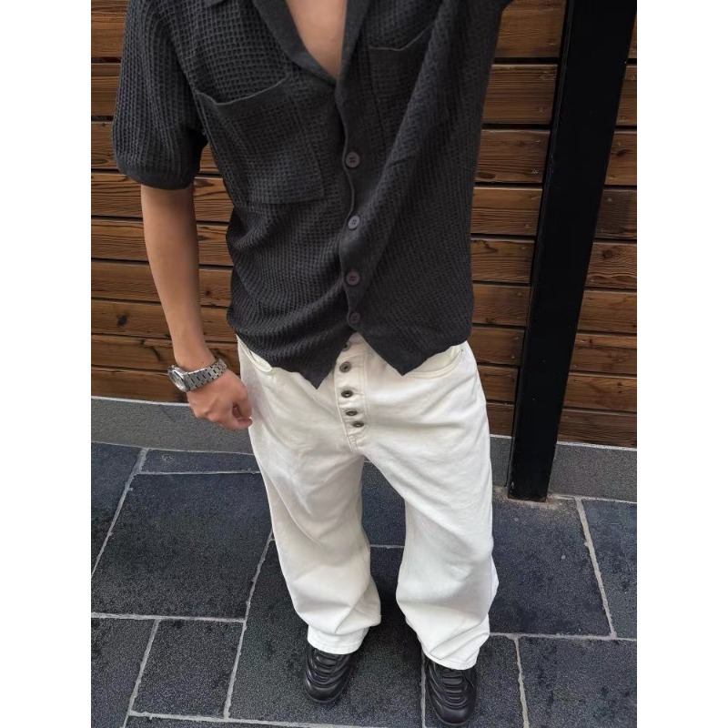 Jeans bianchi a gamba larga da - Men'S Accessories For Jeans recensione e prezzo