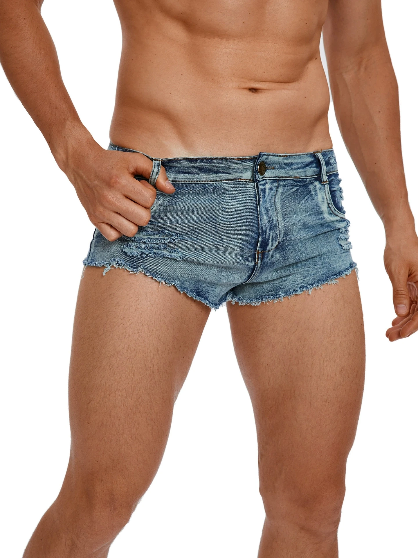 Pantaloncini Jeans da Uomo a V - Men'S Accessories For Jeans recensione e prezzo
