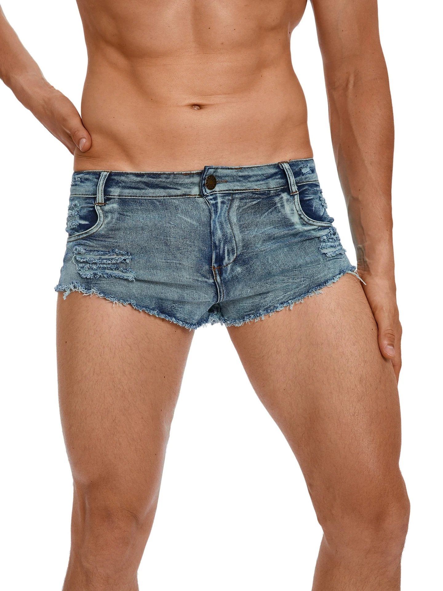 Pantaloncini Jeans da Uomo a V - Men'S Accessories For Jeans recensione e prezzo